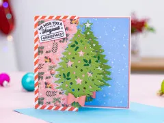 Metal Die - Retro Christmas - Edge'able Christmas Tree