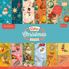 Retro Christmas - 12x12 Paper Pad