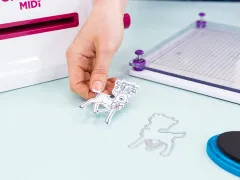 Clear Stamp & Cutting Die - Retro Christmas - Reindeer