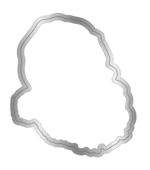 Clear Stamp & Cutting Die - Retro Christmas - Santa