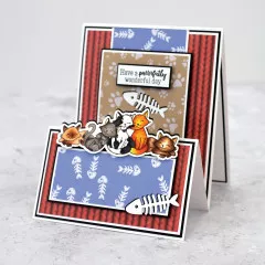 Stamp and Die Set - Character Embellish - Cats