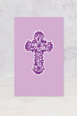 Clear Stamp & Cutting Die - Faithful Celebrations - Floral Cross