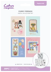 Stamp and Die Set - Furry Friends