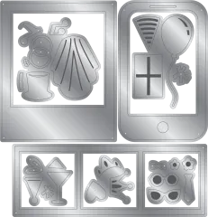 Stamp and Die Set - Furry Friends