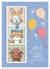 Stamp and Die Set - Furry Friends