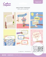 Stamp and Die Set - Hands and Banners - Celebration