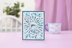 Clear Stamp & Cutting Die - Confetti Cut In Dies - Just For You