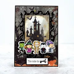 Stamp and Die Set - Character Embellish - Mash of Monsters