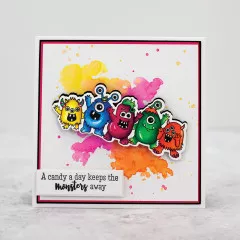 Stamp and Die Set - Character Embellish - Monsters