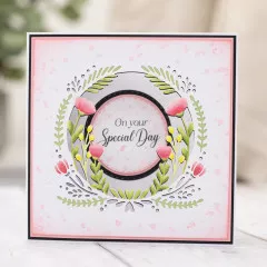 Stamp and Die Set - Floral Aperture - On Your Special Day