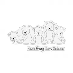 Stamp and Die Set - Character Embellish - Polar Bears