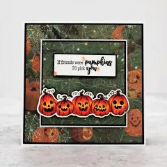 Stamp and Die Set - Character Embellish - Pumpkins