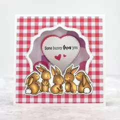 Stamp and Die Set - Character Embellish - Rabbits