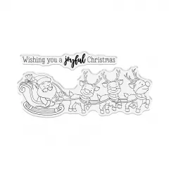 Stamp and Die Set - Character Embellish - Santa and Reindeer