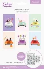 Stamp and Die Set - Seasonal Car