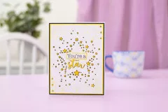 Clear Stamp & Cutting Die - Confetti Cut In Dies - Shining Star