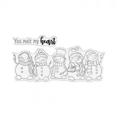 Stamp and Die Set - Character Embellish - Snowmen