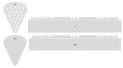 Clear Stamps & Metal Die & Template - Fruit Treat Boxes - The Berry Best