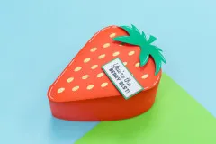 Clear Stamps & Metal Die & Template - Fruit Treat Boxes - The Berry Best