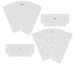 Clear Stamps & Metal Die & Template - Fruit Treat Boxes - One in a Melon