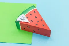 Clear Stamps & Metal Die & Template - Fruit Treat Boxes - One in a Melon