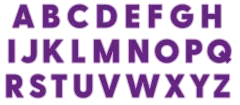 Large Stencil & Die Set - Large Alphabet