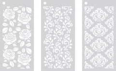 Stencil Set - Opulent Trio