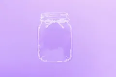Stickers - Flower Press - Transparent Vase & Jar