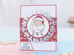 Clear Stamps - Whimsical Stamps - Fleece Navidad