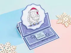 Clear Stamps - Whimsical Stamps - Fleece Navidad