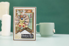 Clear Stamps - Cute Christmas Characters - Happy New Dear