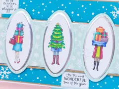 Clear Stamps - Whimsical Stamps - 'Tis the Season to be Shopping