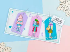 Clear Stamps - Whimsical Stamps - 'Tis the Season to be Shopping