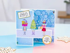 Clear Stamps - Whimsical Stamps - 'Tis the Season to be Shopping