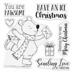 Clear Stamps - Cute Christmas Characters - You Are Pawsome