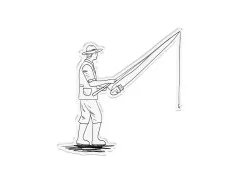 Clear Stamps - The Great Outdoors - Perfect Catch