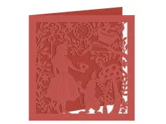 Metal Die - Create-a-Card Dies - Tales of Wonderland - In Wonderland