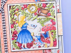 Metal Die - Create-a-Card Dies - Tales of Wonderland - In Wonderland