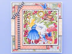 Metal Die - Create-a-Card Dies - Tales of Wonderland - In Wonderland