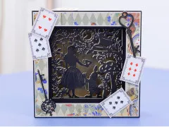 Metal Die - Create-a-Card Dies - Tales of Wonderland - In Wonderland