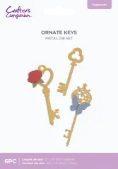 Metal Die - Create-a-Card Dies - Tales of Wonderland - Ornate Keys