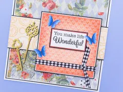 Metal Die - Create-a-Card Dies - Tales of Wonderland - Ornate Keys
