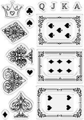 Clear Stamps - Tales of Wonderland - Playing Cards