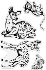Clear Stamps -Wildwood Whismy - Forest Animals