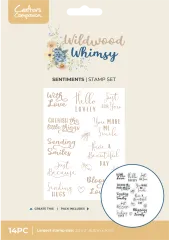 Clear Stamps -Wildwood Whismy - Whimsical Sentiments