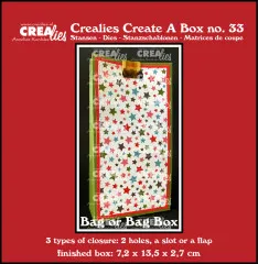 CREAlies Create A Box - No. 33 - Bag / Box for Gifts and Advent