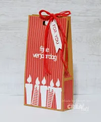 CREAlies Create A Box - No. 33 - Large Bag / Box for Gifts and Advent