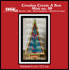 CREAlies Create A Box Mini Nr. 30 - Christmas Tree Box Mini