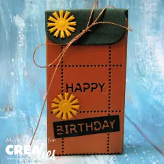 CREAlies Create A Box - No. 33 - Mini Bag / Box for Gifts and Advent