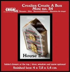 CREAlies Create A Box - No. 34 - Large Bag / Box for Gifts and Advent
